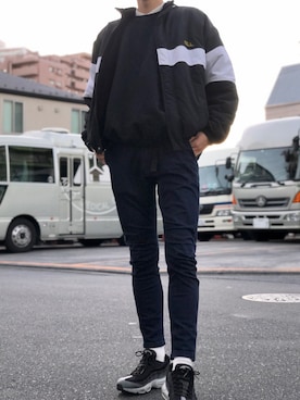 ひさん（メンズ・175cm）の冬コーディネート