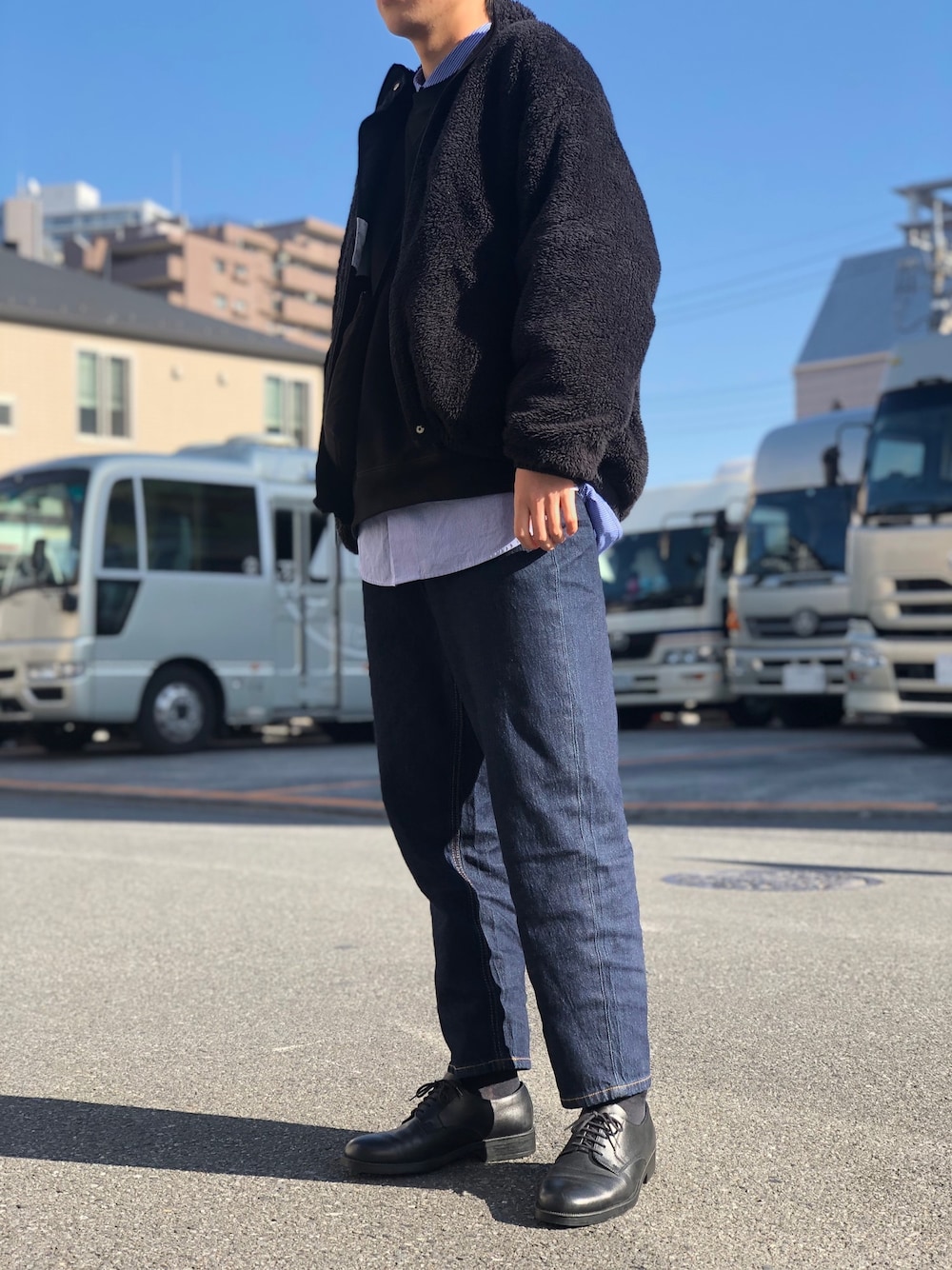 UCLA（ユーシーエルエー）の「UCLA REVERSIBLE BOA BLOUSON