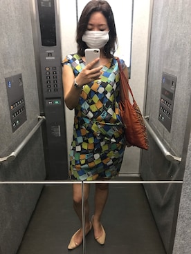 「UNTITLED（アンタイトル）のアイテム（ワンピース/ドレス）」を使った、kymさん（レディース・162cm）の夏コーディネート
