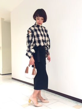 「interstaple」｜SATOKO MURAIさん（レディース・163cm）の春コーディネート