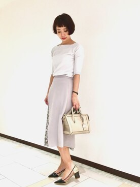 「interstaple」｜SATOKO MURAIさん（レディース・163cm）の春コーディネート