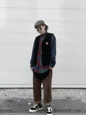 男爺さんのコーディネート