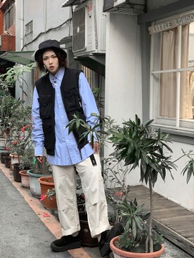 男爺さんのコーディネート