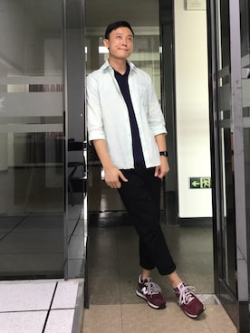 「G2000 （ジートゥサウザンド）のアイテム」を使った、hua7768さん（メンズ・175cm）の秋コーディネート