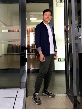 「G2000 （ジートゥサウザンド）のアイテム」を使った、hua7768さん（メンズ・175cm）の秋コーディネート