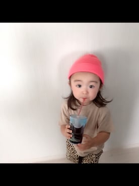 「アイテム（スカート）」を使った、sawapanさん（キッズ・74cm）の夏コーディネート
