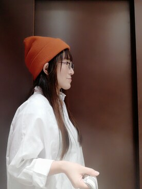 「ADPOSION（アドポーション）のアイテム（帽子）」を使った、5856dadatさん（レディース・155cm）の秋コーディネート