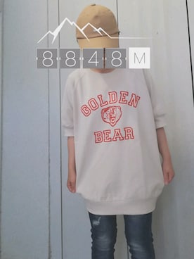 「miniyu（ミニュウ）のアイテム」を使った、5856dadatさん（レディース・155cm）の春コーディネート