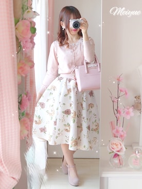 美月 ♡⃜ 𝑚𝑒𝑖𝑦𝑢𝑒さん（レディース・150cm）の春コーディネート