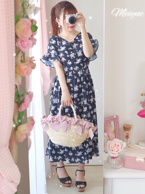 美月 𝑚𝑒𝑖𝑦𝑢𝑒 Tocco Closetのワンピースを使ったコーディネート Wear