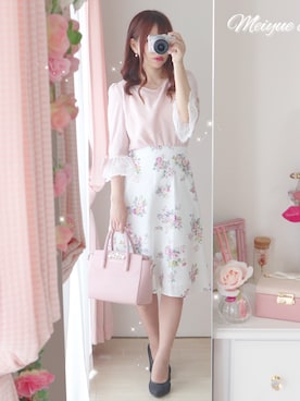 美月 ♡⃜ 𝑚𝑒𝑖𝑦𝑢𝑒さん（レディース・150cm）の春コーディネート