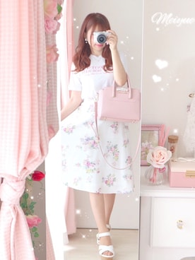 美月 ♡⃜ 𝑚𝑒𝑖𝑦𝑢𝑒さん（レディース・150cm）の夏コーディネート