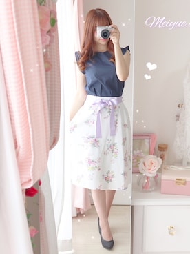 美月 ♡⃜ 𝑚𝑒𝑖𝑦𝑢𝑒さん（レディース・150cm）の夏コーディネート