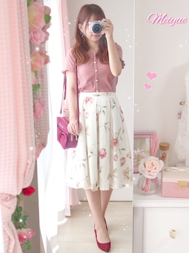 美月 ♡⃜ 𝑚𝑒𝑖𝑦𝑢𝑒さん（レディース・150cm）の夏コーディネート
