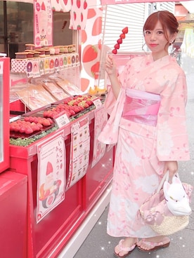 「axes femme（アクシーズファム）のアイテム（トートバッグ）」を使った、美月 ♡⃜ 𝑚𝑒𝑖𝑦𝑢𝑒さん（レディース・150cm）の秋コーディネート