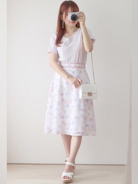「Debut de Fiore」｜美月 ♡⃜ 𝑚𝑒𝑖𝑦𝑢𝑒さん（レディース・150cm）の夏コーディネート