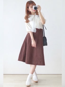 「アプレジュール」｜「アイテム（アクセサリー）」を使った、美月 ♡⃜ 𝑚𝑒𝑖𝑦𝑢𝑒さん（レディース・150cm）の夏コーディネート