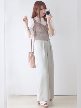 「アプレジュール」｜「アイテム（アクセサリー）」を使った、美月 ♡⃜ 𝑚𝑒𝑖𝑦𝑢𝑒さん（レディース・150cm）の夏コーディネート