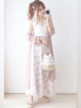 美月 ♡⃜ 𝑚𝑒𝑖𝑦𝑢𝑒さん（レディース・150cm）の夏コーディネート