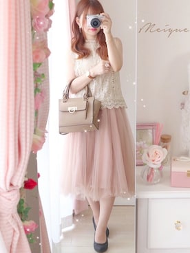 美月 ♡⃜ 𝑚𝑒𝑖𝑦𝑢𝑒さん（レディース・150cm）の秋コーディネート