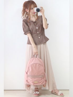 美月 ♡⃜ 𝑚𝑒𝑖𝑦𝑢𝑒さん(レディース・150cm)の夏コーディネート