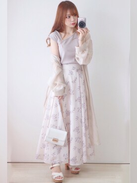 美月 ♡⃜ 𝑚𝑒𝑖𝑦𝑢𝑒さん（レディース・150cm）の夏コーディネート