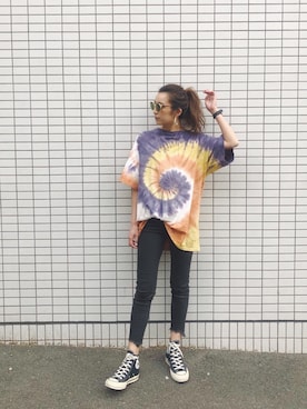 福本 茉以さん(レディース・160cm)の春コーディネート