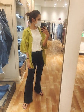 福本 茉以さん(レディース・160cm)の夏コーディネート