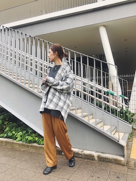 福本 茉以さん(レディース・160cm)の秋コーディネート