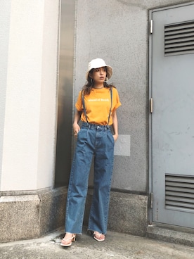 福本 茉以さん(レディース・160cm)の春コーディネート