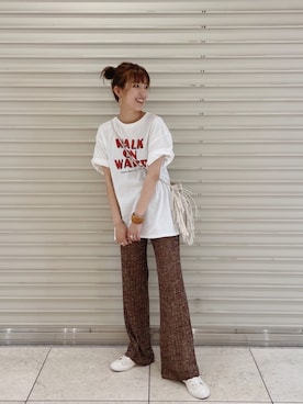 福本 茉以さん（レディース・160cm）の夏コーディネート