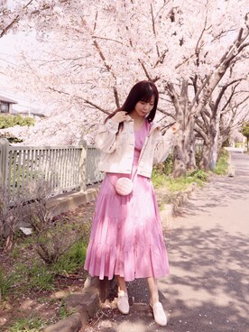 「シャネル」｜「アイテム（ワンピース/ドレス）」を使った、runmrさん（レディース・160cm）の春コーディネート