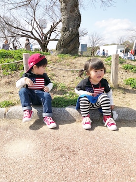 hanetoraさん（キッズ・90cm）の春コーディネート