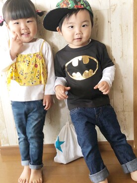 hanetoraさん（キッズ・90cm）の春コーディネート