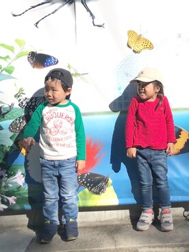 hanetoraさん（キッズ・90cm）の秋コーディネート