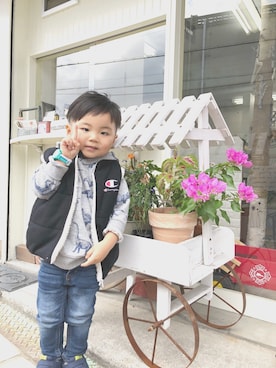 hanetoraさん（キッズ・90cm）の秋コーディネート