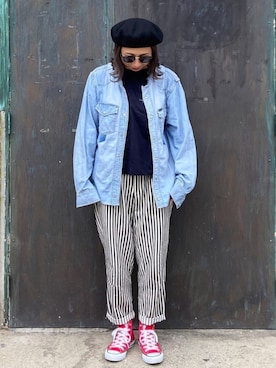 MaKiさん（レディース・160cm）の春コーディネート