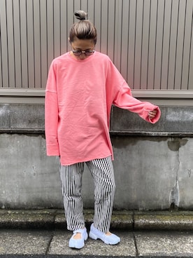 MaKiさん（レディース・160cm）の春コーディネート