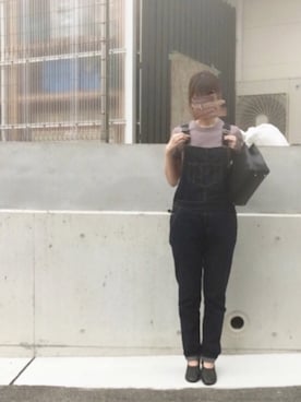 「NANO universe（ナノユニバース）のアイテム（アナログ腕時計）」を使った、塩ぱんさん（レディース・163cm）の秋コーディネート