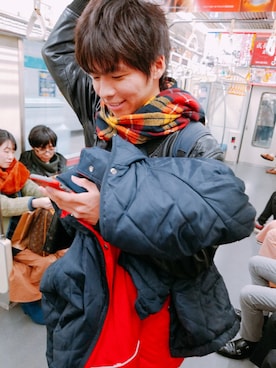 「DAISO（DAISO）のアイテム（その他）」を使った、kohei.Kさん（メンズ・170cm）の冬コーディネート