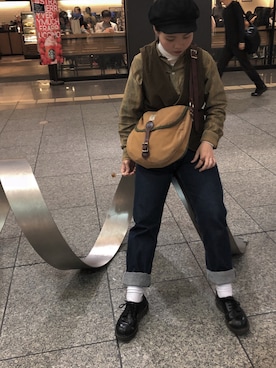 「USA」｜「アイテム（その他）」を使った、E N A .さん（レディース・152cm）の春コーディネート