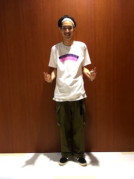 「VIA SPARE（ヴィアスペア）のアイテム」を使った、yuuya o-taさん（メンズ・178cm）の夏コーディネート