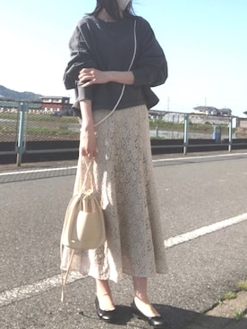 「grove（グローブ）のアイテム（その他シューズ）」を使った、yukariさん（レディース・161cm）の春コーディネート