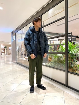 カネミツさん(メンズ・181cm)の冬コーディネート