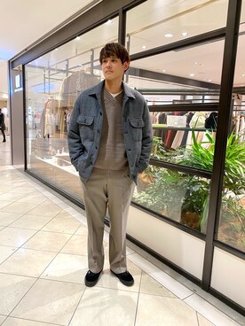 カネミツさん(メンズ・181cm)の冬コーディネート