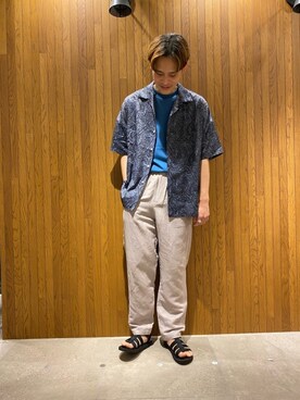 カネミツさん（メンズ・181cm）の春コーディネート