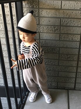 「handmade」｜「アイテム（福袋/福箱）」を使った、*Amane𓃰*さん（キッズ・90cm）の春コーディネート