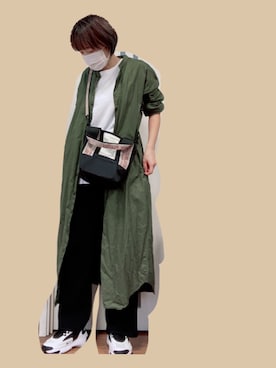 momoさん（レディース・154cm）の春コーディネート