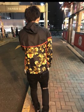 「YSL（ワイエスエル）のアイテム（財布/小物）」を使った、ウナギさん（メンズ・175cm）の冬コーディネート
