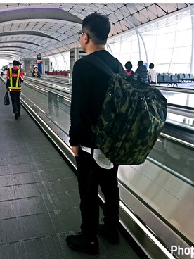 「:CHOCOOLATEのアイテム（パンツ）」を使った、SpeakComplete さん（メンズ・175cm）の春コーディネート